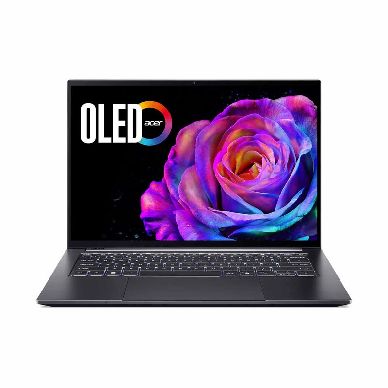 ACER 14.5in Oled Touch Intel Core Ultra 9 285h 32gb 1tb Ssd Rtx 5060 Win 11 Home SWIFT X 14 AI PC SFX14-73G-97BV (TITANIUM GRAY)-image 1