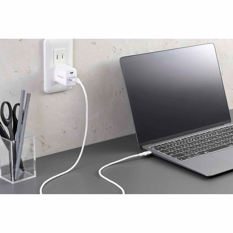 ELECOM Usb C- Usb A 1m MPA-ACASAN10WH-image 2