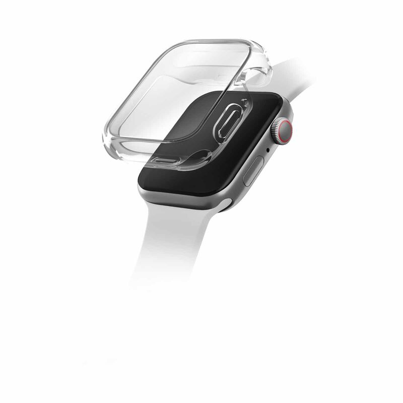 UNIQ Garde Hybrid Watch Case With Screen Protection 45mm - Dove (clear) UNIQ-45MM-GARCLR-image 2