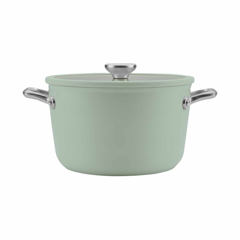 CIRCULON Halo With Laserdefense Ceramic Nonstick 10 Piece Cookware Set - Sage 16155-image 4