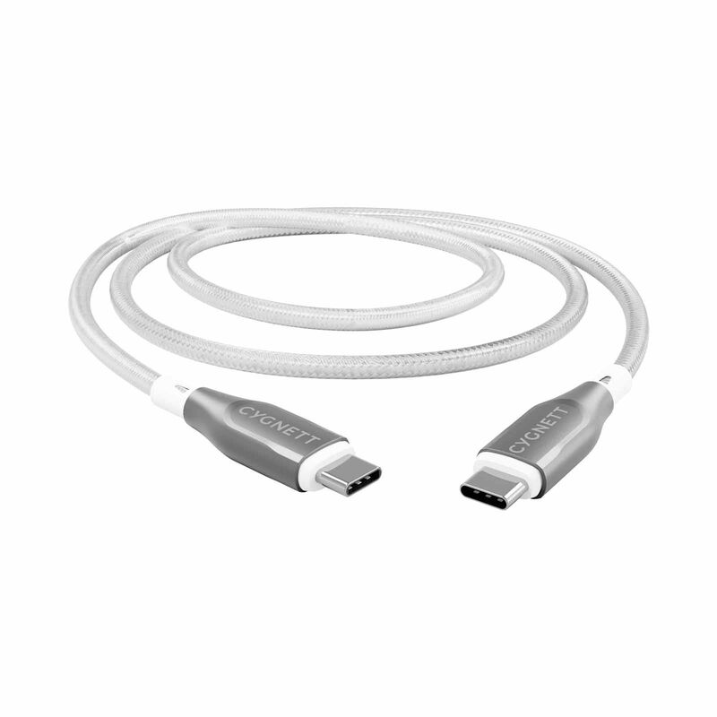 CYGNETT Armoured Usb-c To Usb-c (usb 2.0) Cable - White 2m CY4677PCTYC-image 4