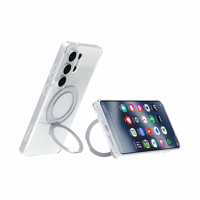 N.BRANDZ Mag360 Magnetic 360 Rotate Stand Case-clear N-MAG360-S26U-CL-image 4