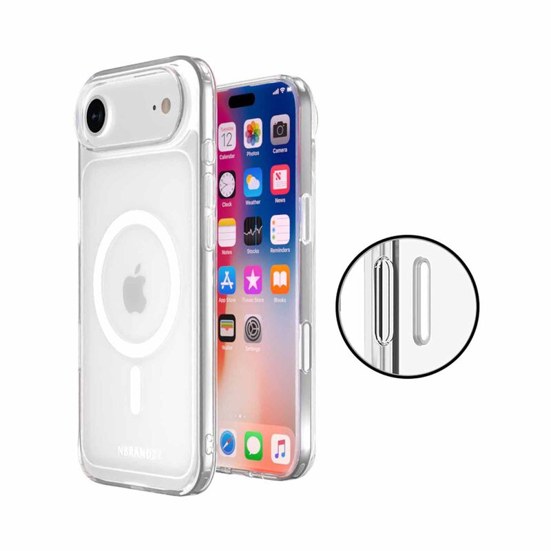 N.BRANDZ Magclairo Touch Magnetic Protective Case For Iphone 17 Air N-MAGCLAIRO-IP17A-image 4