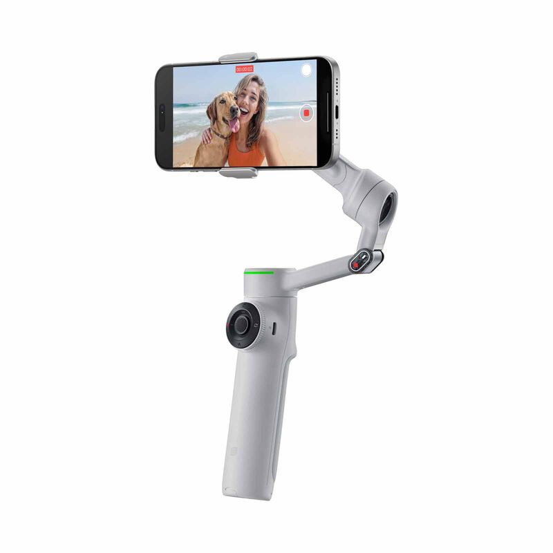 INSTA360 Flow 2 Pro Ai Tracker Bundle Stone Gray FLOW 2 PRO AI TRACKER BUNDLE STONE GRAY (CINSABQB)-image 3