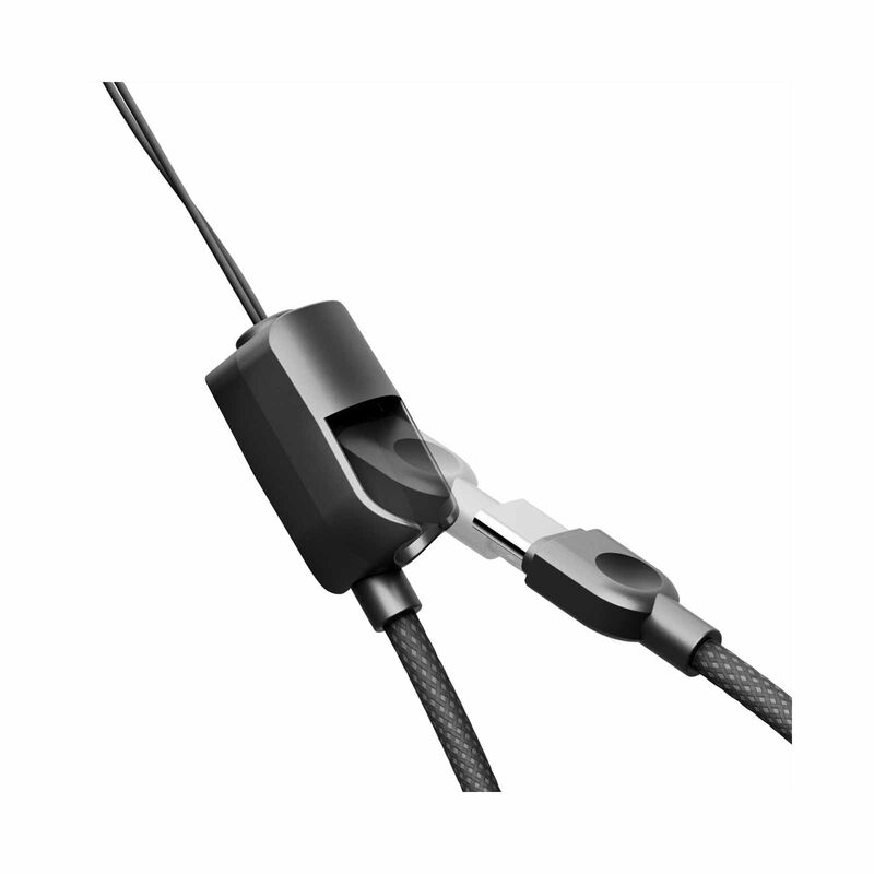 ENERGEA Compac Loop 10k, 10000mah Universal Powerbank With Usb-c Cable Strap - Gunmetal CP-LOOP10K-GUN-3C-image 3