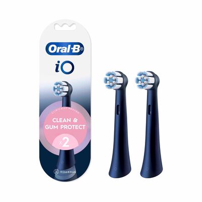 ORAL-B Oral-b Io Clean & Gum Protect (2pc) - Black IORB SBF-2