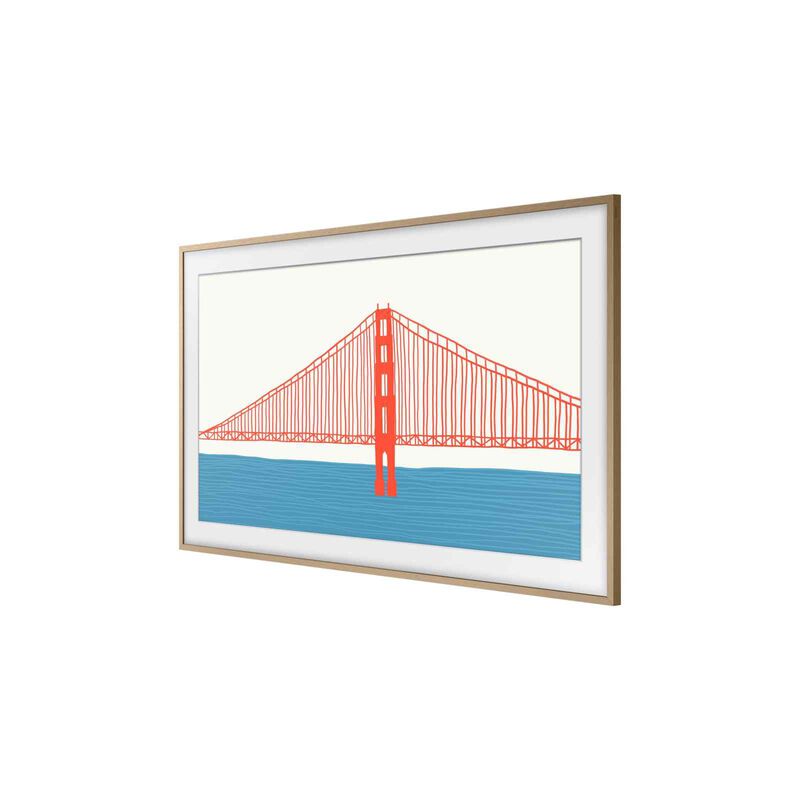 SAMSUNG 32in Teak Bezel-for Qa32ls03cbkxxs VG-SCFC32TKBXY-image 3