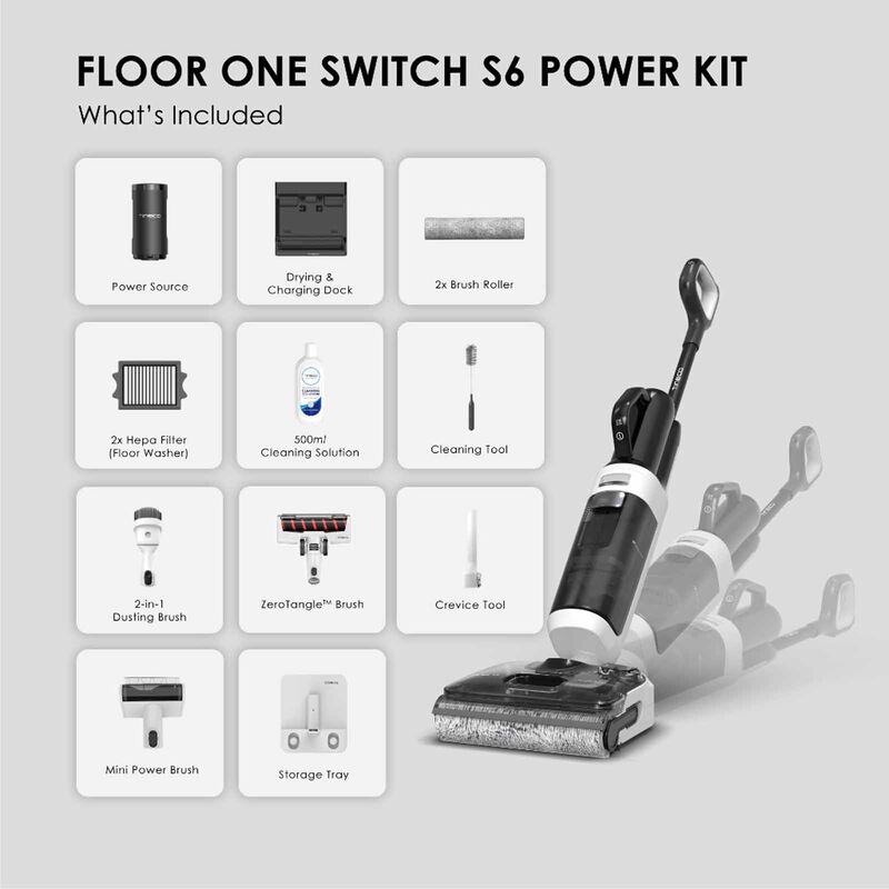 TINECO Floor Switch S6 Power Kit Smart Cordless Wet And Dry Vacuum Cleaner SWITCH S6 POWER KIT-image 6