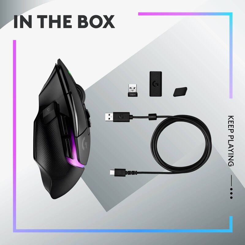 LOGITECH G502 X Plus Lightspeed Rgb Mse Black 910-006164-image 21