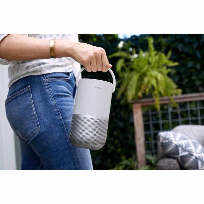 BOSE Portable Smart Speaker - Luxe Silver, 220v, Uk 829393-4300-image 5