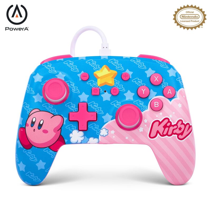 POWERA Nsw Enwired Controller Kirby NSGP0067-01-image 1