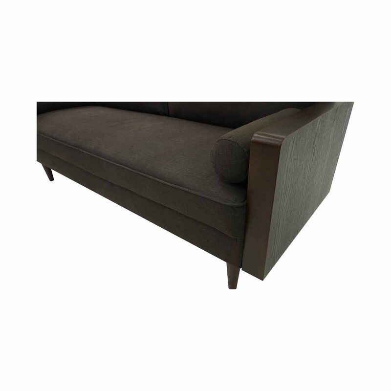 MUZE 3 Seater Sofa (fab) Cocoa BRIDGET-image 4