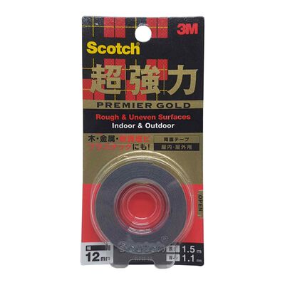 3M SCOTCH Dc Gold S.strong Rough Sf 12mmx1.5m KPR12