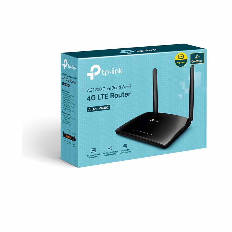 TP LINK Ac1200 Wireless Dual Band 4g Lte Router ARCHER MR402-image 4