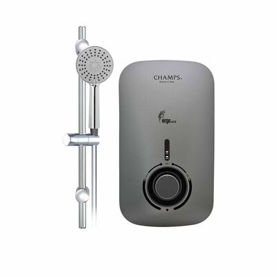 CHAMPS Instant Water Heater - Matte Grey VIRGO ACE - MATTE GREY