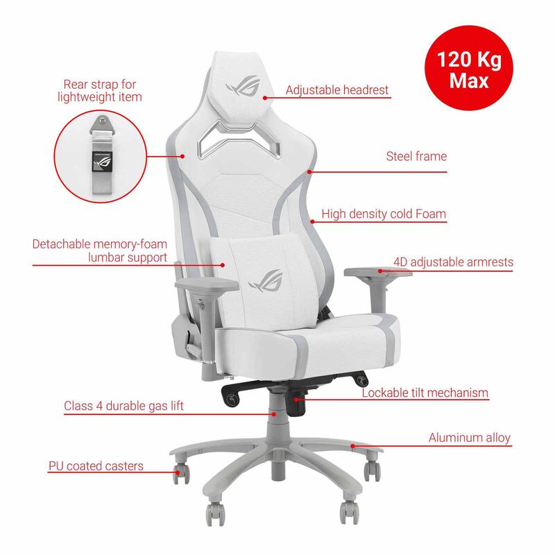 ASUS Sl301c Rog Chariot X Core/wh (exclude Installation Charges) ROG CHARIOT X CORE WHITE-image 8