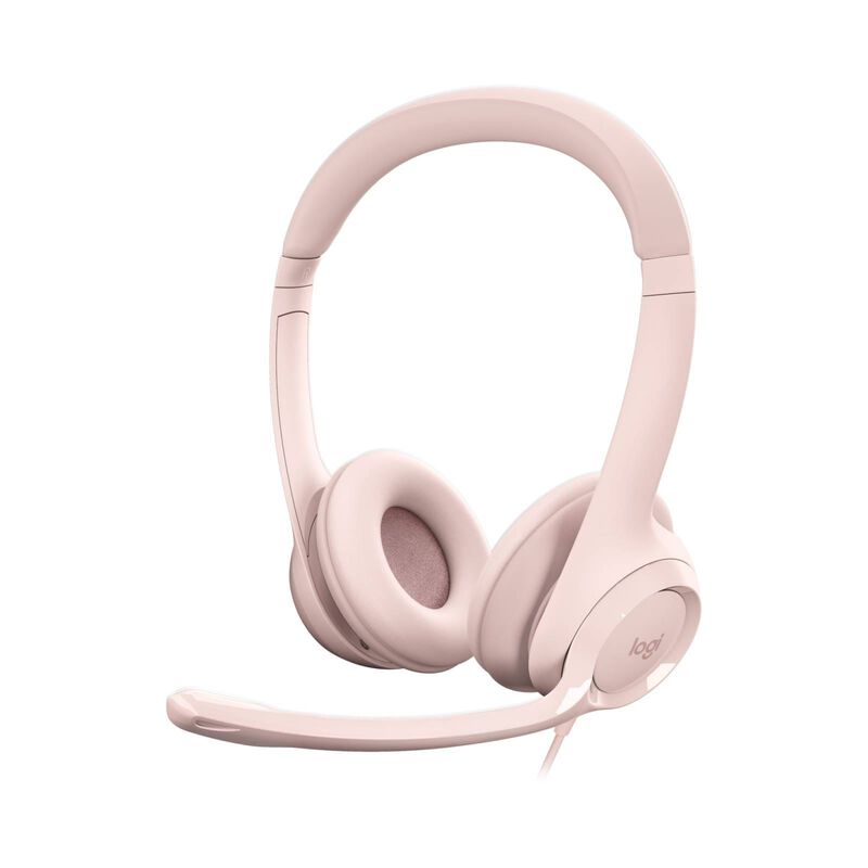 LOGITECH H390 Usb Stereo Headset Rose (2y) 981-001282-image 1