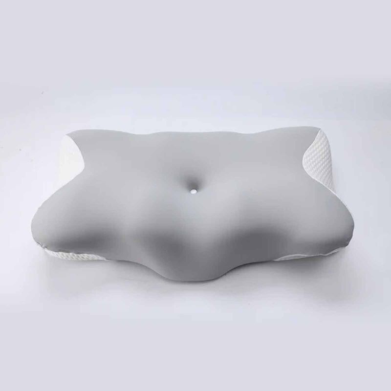 BELLAMI PL Dream Morph Memory Foam Pillow With Cover - White + Dark Grey DREAM MORPH-image 3
