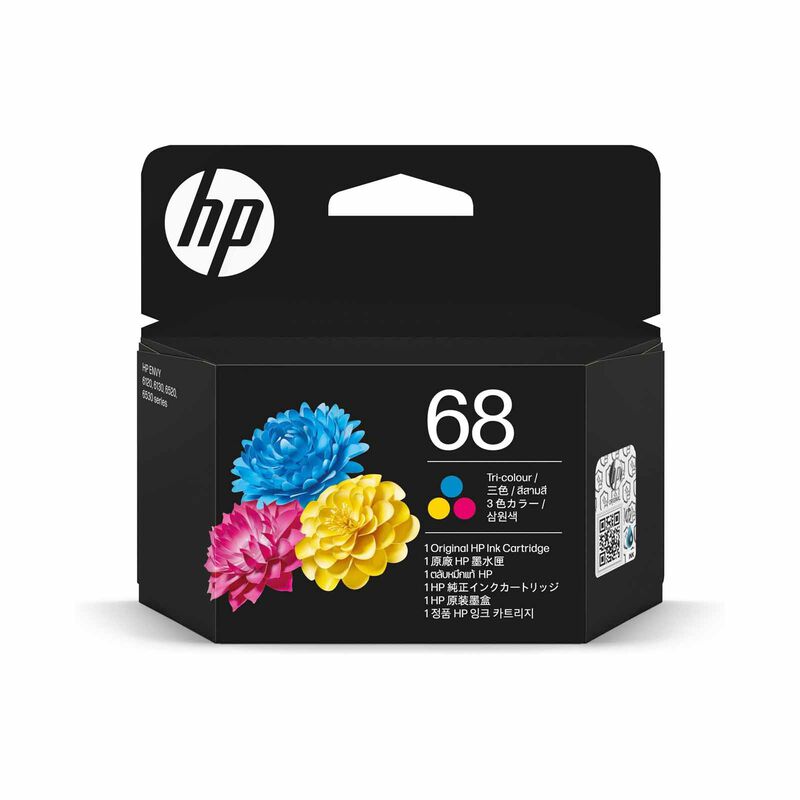 HP Tri-color Original Ink Cartridge HP 68 TRI-COLOR-image null