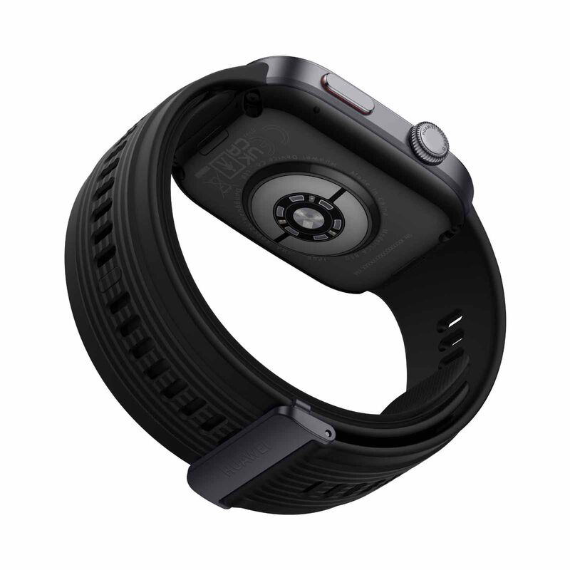 HUAWEI Watch D2 Black Aluminum Alloy Case, Black Strap HW-LUCA-B19-BLK-image 3