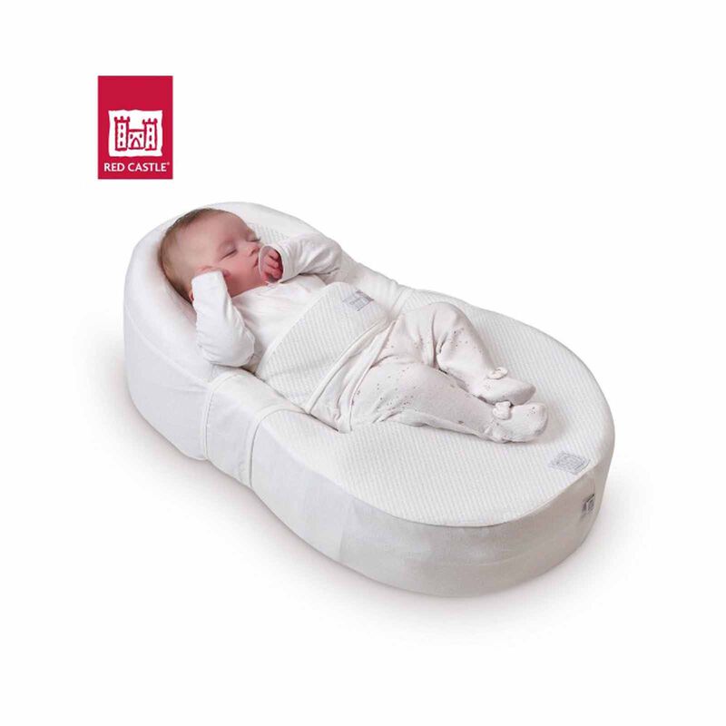 RED CASTLE Fitted Sheet - White (online) COCOONABABY NEST-image 6