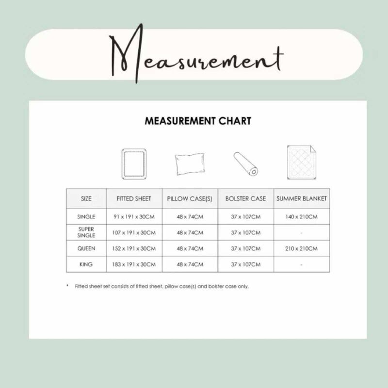 HILLCREST Hillcrest I 988tc Comfylux I Printed I Queen Fitted Sheet Set I Luckybloom ( Oe ) 7469 - B I Q I FS I LUCKYBLOOM-image 3
