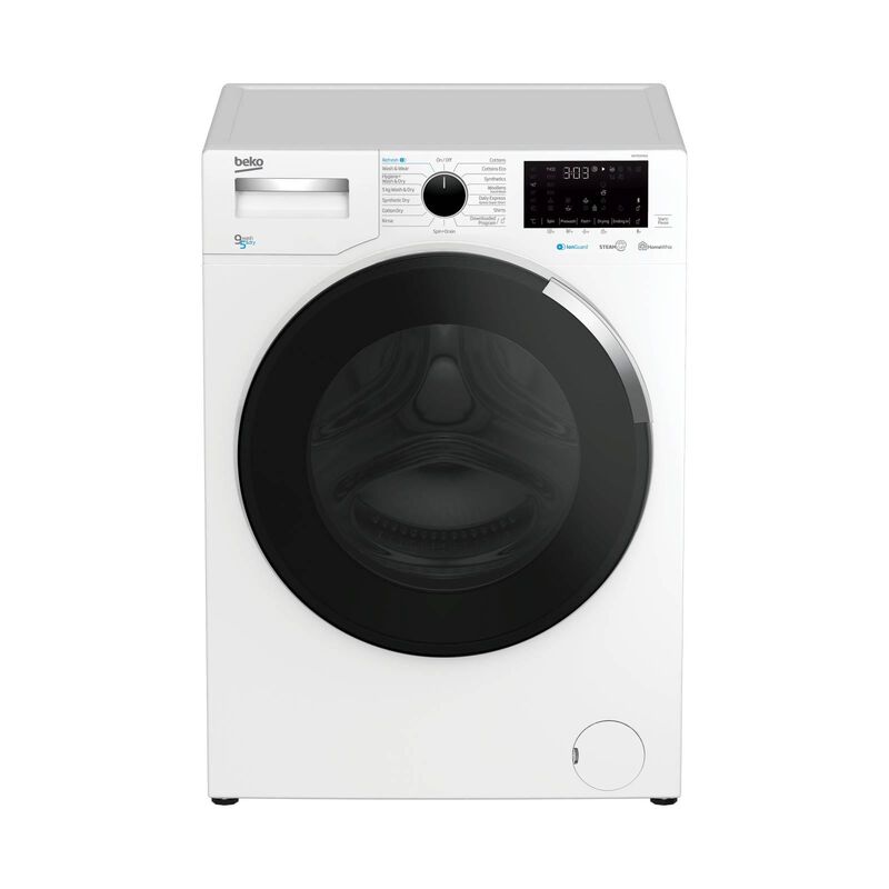 BEKO Front Load Washer And Dryer (9kg/5kg) WDTE9746X-image 1
