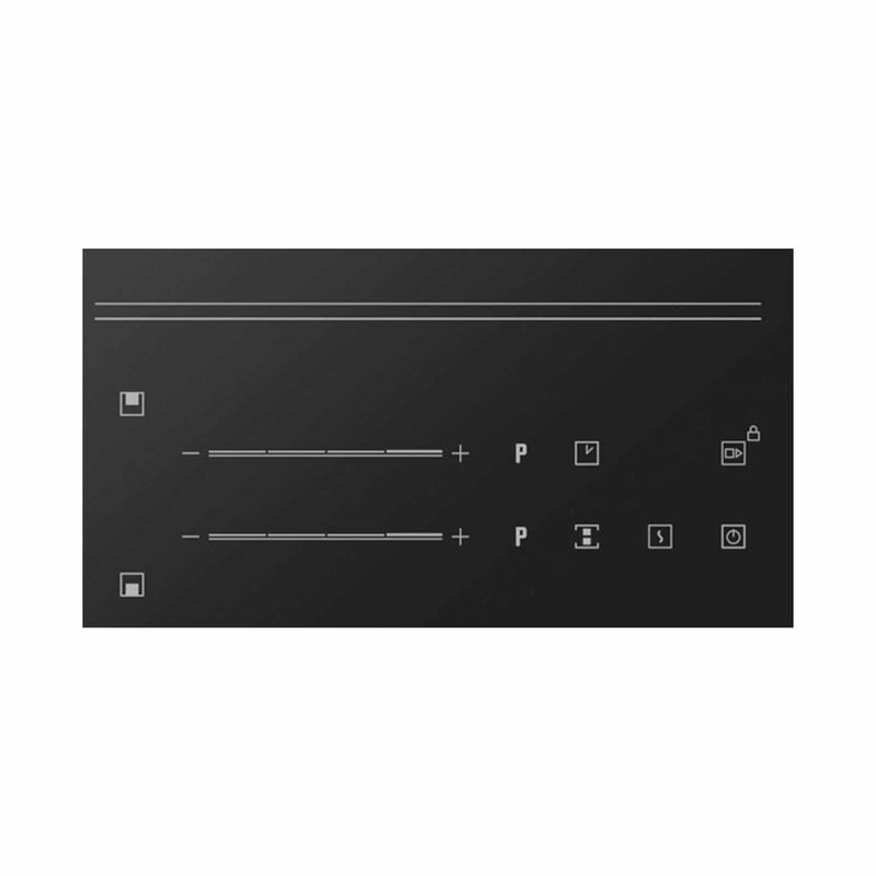 BERTAZZONI 30cm Induction Hob - Black (2 Zone) (exclude Installation) P302123NVS-image 3