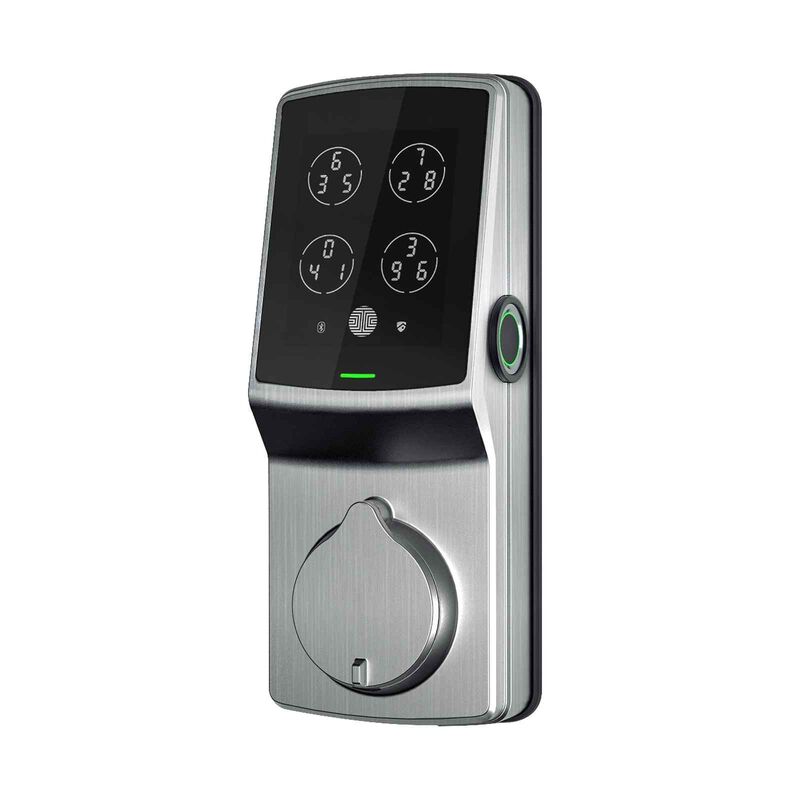 LOCKLY Secure Plus Deadbolt Edition Satin Nickel PGD728FSN-image null