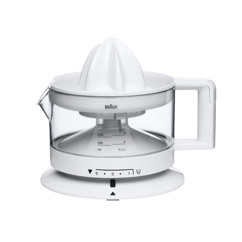 BRAUN Citrus Press Juicer (20w) - White CJ3000WH-image null