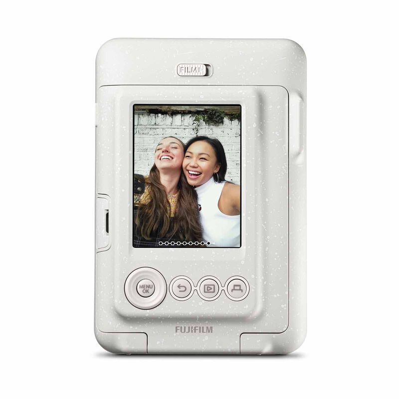 FUJIFILM Instant Photo Camera INSTAX MINI LIPLAY C (MISTY WHITE)-image 6