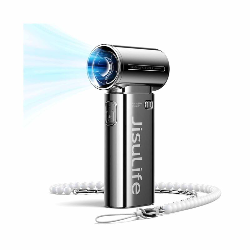 JISULIFE Handheld Fan Life9 5000mah-chrome LIFE9-5000-CHROME-image 10