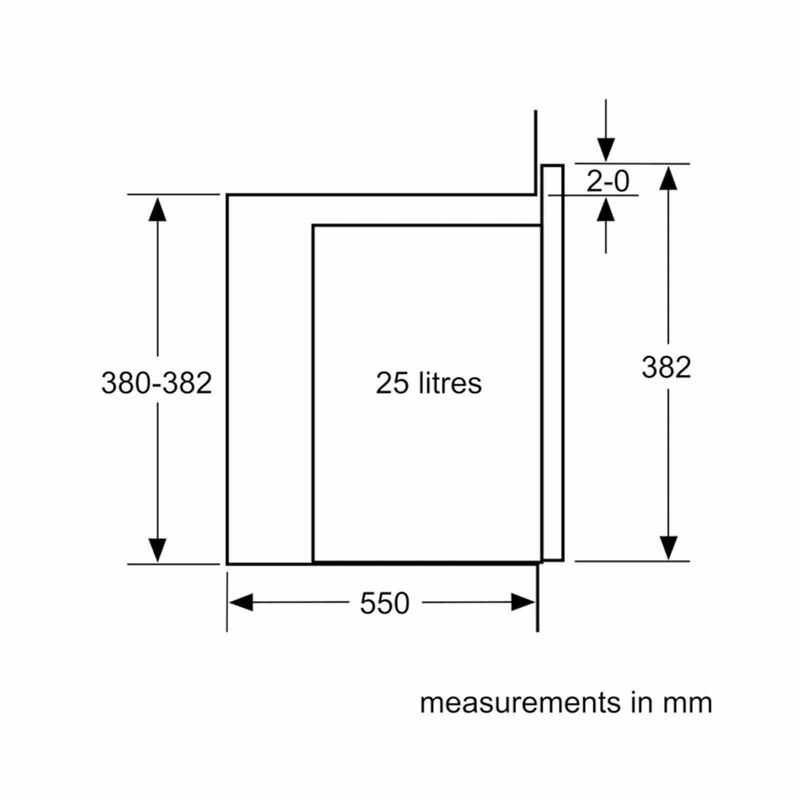 BOSCH Built-in Microwave Oven (25l) (exclude Installation) BEL554MB2M-image 5