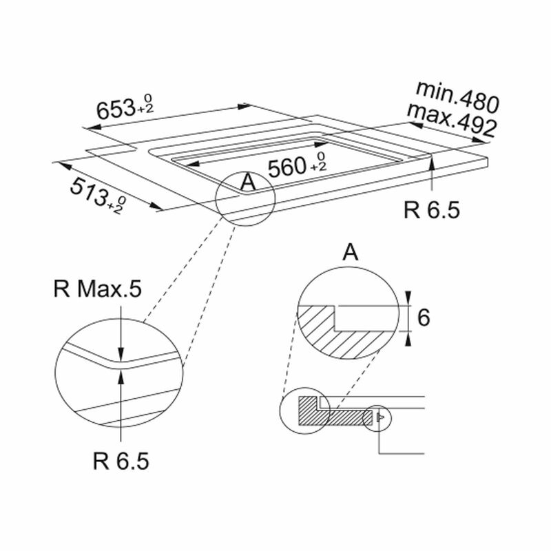 FRANKE 4 Zone Flexible Induction Hob (exclude Installation) FMA654IFBK-image 3