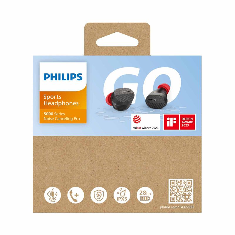 PHILIPS True Wireless Headphones Black TAA5508BK/00-image 6