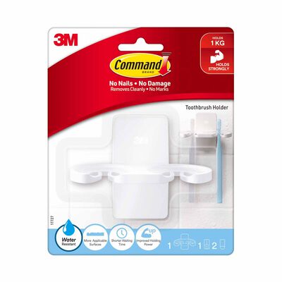 3M COMMAND Command Toothbrush Holder 17727 17727