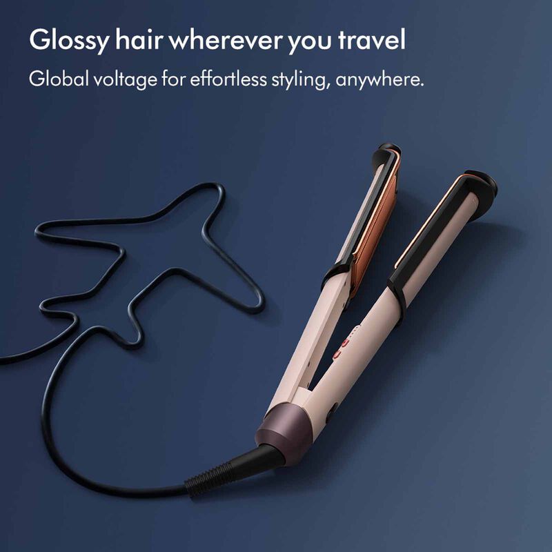 DYSON Corrale Coolshine Hair Straightener - Ceramic Pink/rose Gold HT02-A CEPK/ROSEGD (600095-01)-image 9