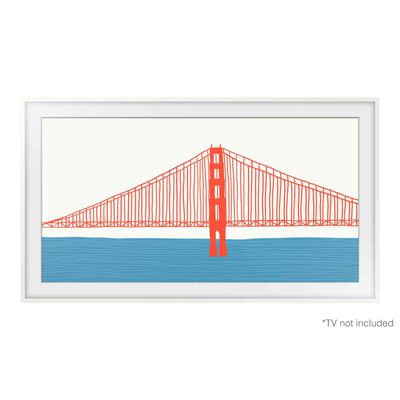 SAMSUNG 43in White Frame Bezel For Qa43ls03aakxxs VG-SCFA43WTBRU (WHITE)