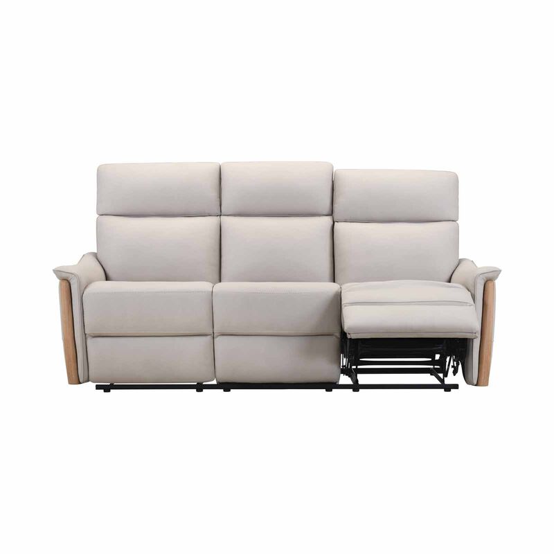 3rr-m Seater (fl) Beige Full Leather Sofa HILDA-image 9