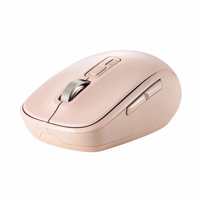 ELECOM Dual Mode Wireless Blueled Silent Mouse 8 Buttons Pink M-MY50MBSPN-image 3