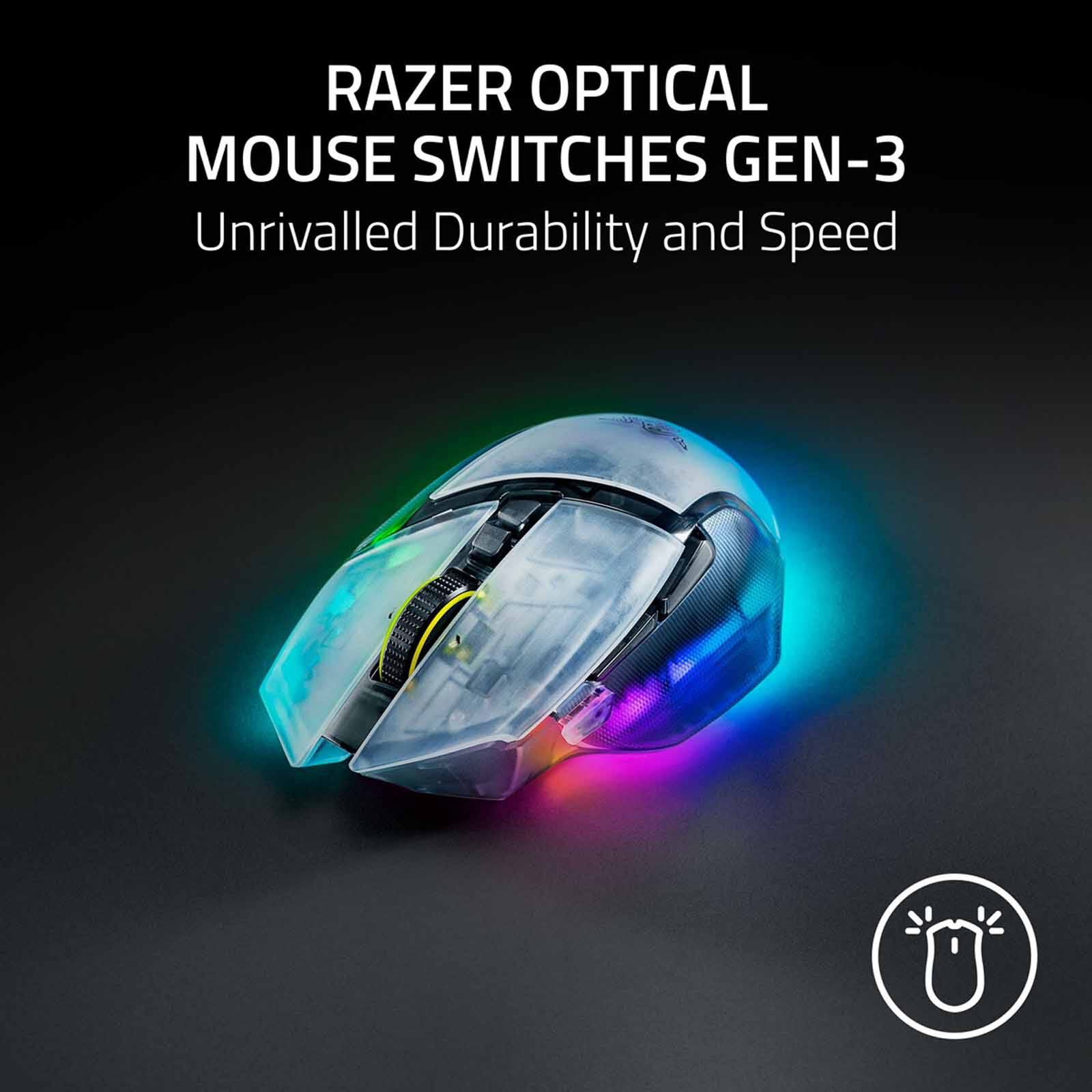 Shop RAZER Basilisk V3 Pro 35k - Ergonomic Wireless Gaming Mouse