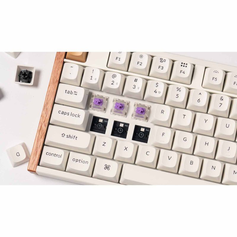 KEYCHRON K10 He Full Size 104 Key, White Full Assembled, Rgb, Hot-swap, Hall Effect Keyboard - Special Ed. KYCN-K10H-Q1-image 8