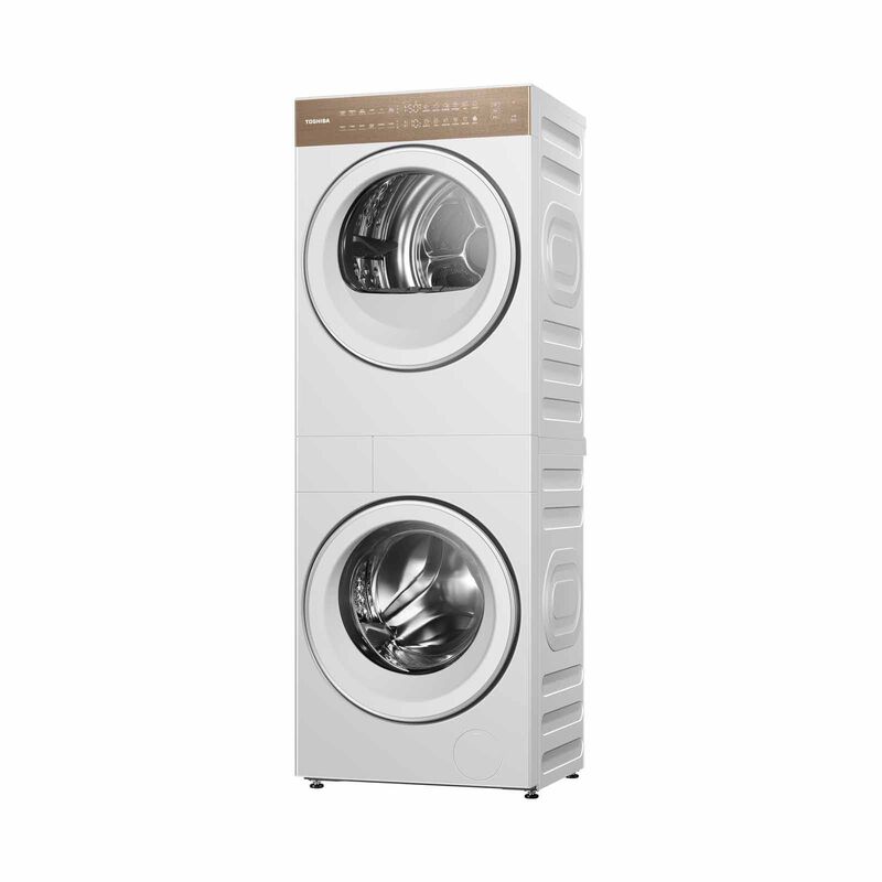 TOSHIBA Frontload Washer/dryer Station (tw-t40bzp110mws(wt)+td-t40bs90hws(wt) (10kg/8kg) TWD-T40BZU110MWS(WT)-image 5