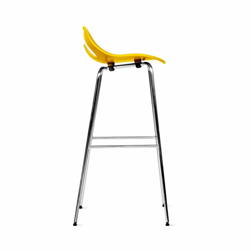 PHOENIX Cocktail High Bar Stool Mango Yellow47 X 46 X 96 H Cm COCKTAIL-image 6