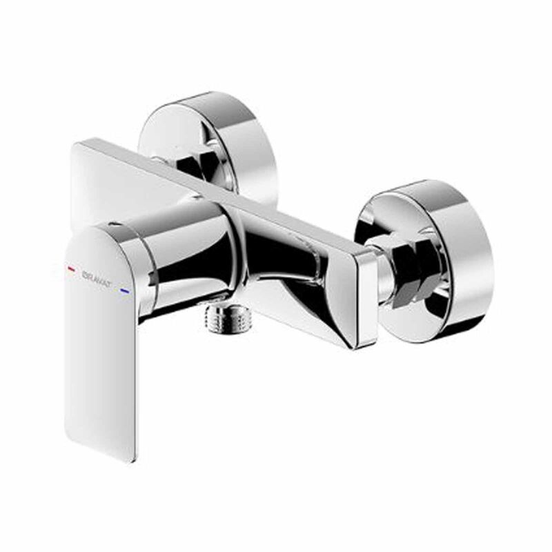 BRAVAT Bravat Eddie Exposed Single Lever Shower Mixer Brass Body - Exclude Installation F9369402CP-01-ENG-image 1