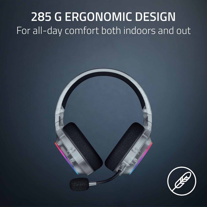 RAZER Barracuda X Chroma - Wireless Multi-platform Gaming And Mobile Headset - Phantom White Edition - Frm RZ04-05220400-R3M1-image 5