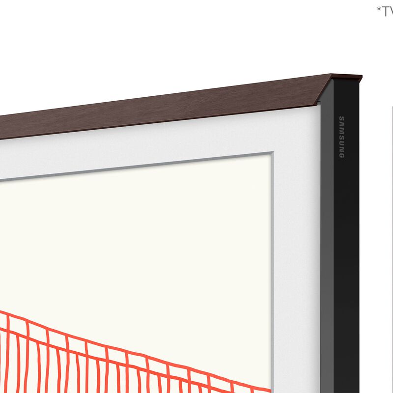 SAMSUNG 85 In Frame - Brown Frame Bezel For Qa85ls03aakxxs VG-SCFA85BWBRU (BROWN)-image 5