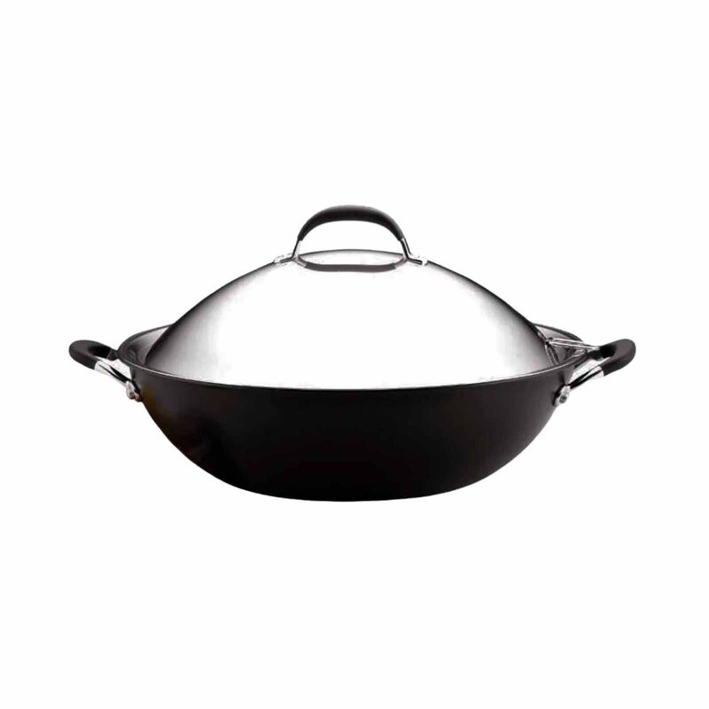 CIRCULON Premier Professional Nonstick 36cm Chinese Wok 89179-image null