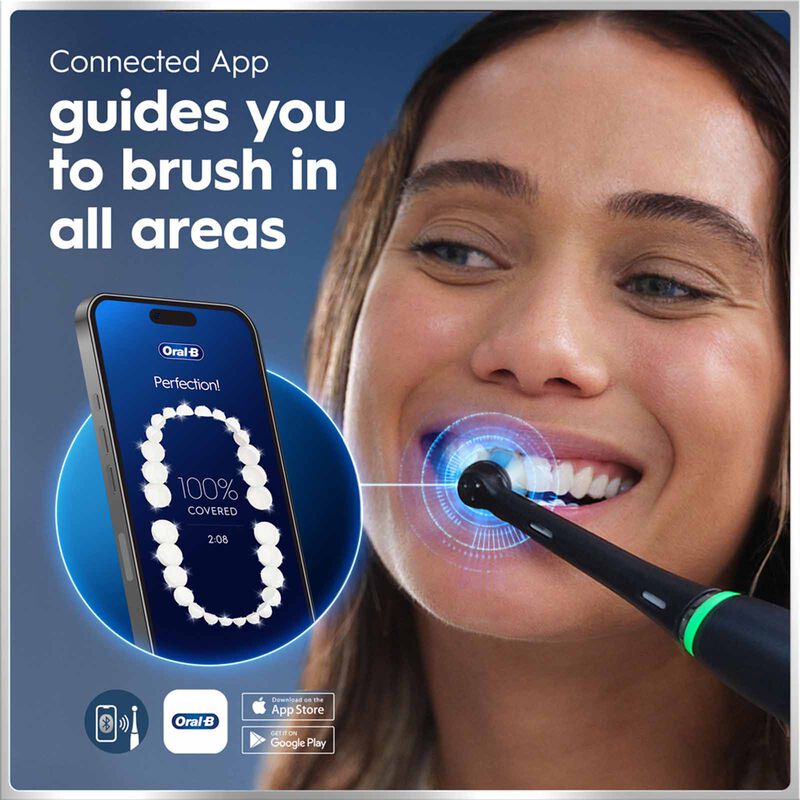 ORAL-B Electric Toothbrush - Black IO 6 - BLACK-image 3