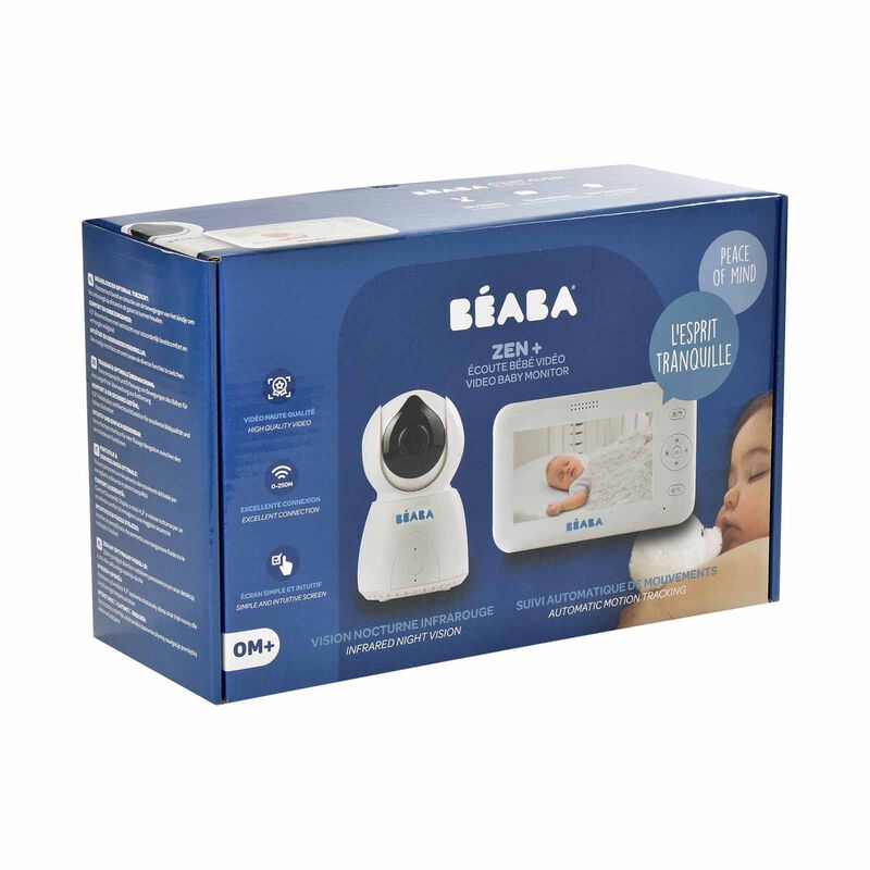 BEABA Zen+ - White (online) VIDEO BABY MONITOR-image 3